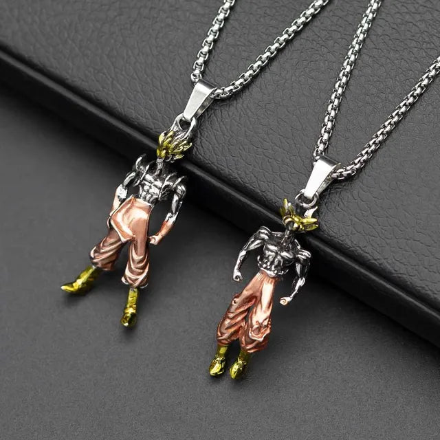 Dragonball Z Goku Inspired Pendant with Chain